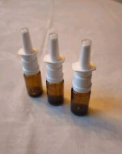 Leere Glas Nasenspray-Flasche