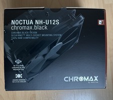 Noctua NH-U12S chromax.black CPU-Kühler - Schwarz - Originalverpackt (wie neu)