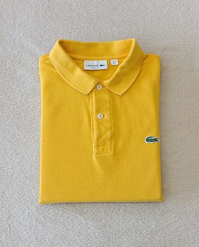 Lacoste poloshirt gelb classic - poloshirt,