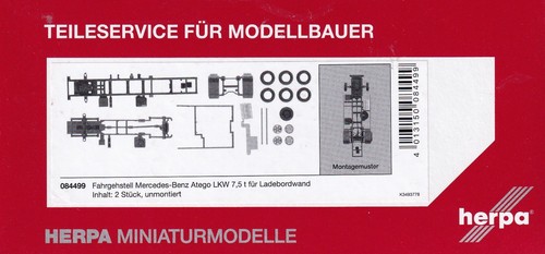 Herpa teileservice lkw - herpa, 1:87