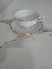 MOKKATASSE SAMMELTASSE MIT UNTER M Z PORZELLAN CZECHOSLOVAKIA GOLDRAND