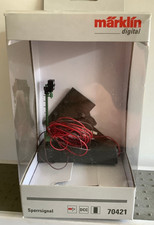 ✅ Digital Märklin 70421 Gleis - Sperrsignal MFX-DCC (FN07-28R2/10)-1