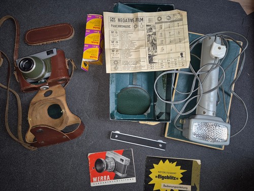 Werra kamera carl zeiss - werra,