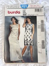 Burda 8323 Schnittmuster Dress Etui Kleid Pattern Nähen DIY
