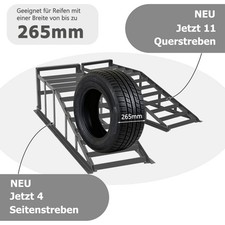 Grau Auffahrrampe Tragkraft 2T