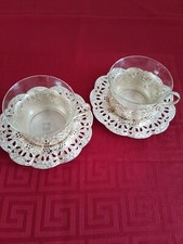Teegläser mit - ,