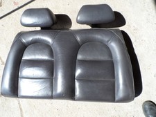 Saab 900 901 Cabrio Rücksitzlehne Rücklehne +Kopfstützen grau