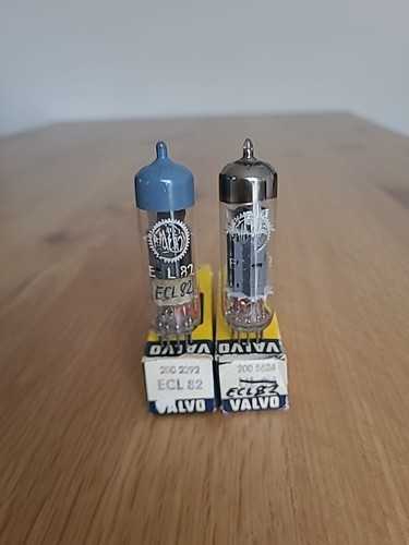 Pair ecl82 valvo strong - pair, tubes