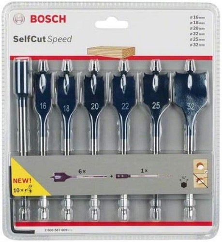 Bosch flachbohrer sortiment - bosch,