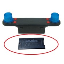 BRUDER 2801 Light Sound Modul Batteriefach Abdeckung - Abschleppwagen Feuerwehr
