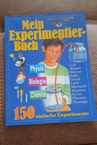 Mein experimentier buch 150 - experimentier-buch,