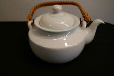 Goebel Teekanne Nordland Oeslauer Manufaktur weiß blau