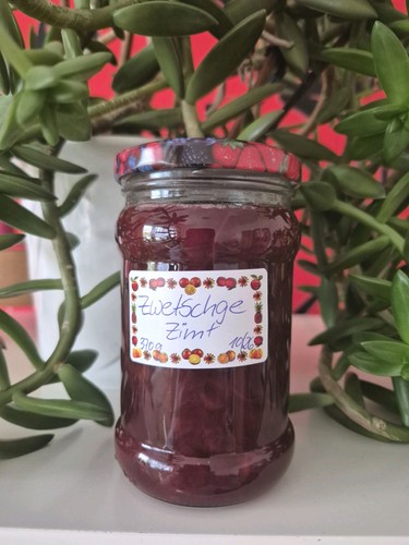 Zwetschgen marmelade mit zimt - zwetschgen,