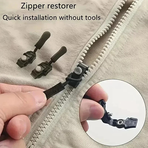 6pcs instant zipper fix repair - zipper,