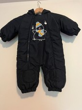 Dunkelblauer "Pinguin" Schneeanzug - Größe: 74 - Marke: Topolino