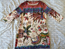 Desigual Damen Kleid, Gr. 44, Mehrfarbig