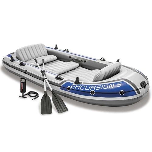 Schlauchboot mit ruder - mit, und