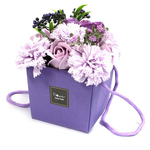Seifenblumenstrauß lavendel - seifenblumenstrauß,