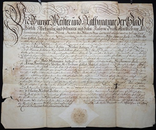 Handschrift sachsen görlitz - handschrift,