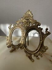 Antiker Messing-Bilderrahmen