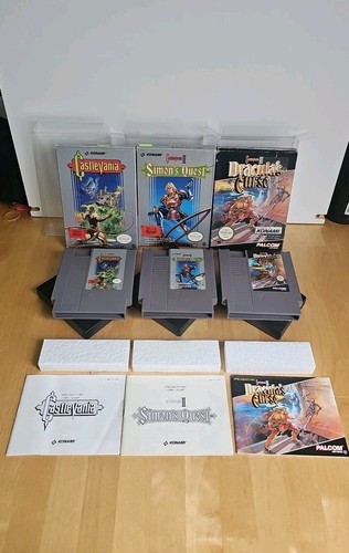 Nintendo nes castlevania ii - i,