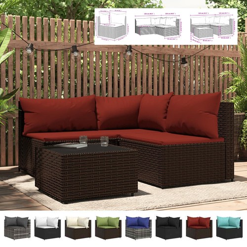 Poly rattan sitzgruppe lounge - sitzgruppe,