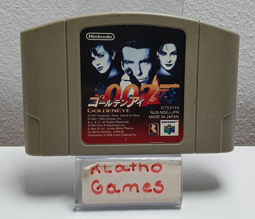 Goldeneye 007 ntsc japan - 007, ntsc-j