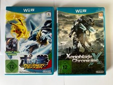 Pokemon Tekken + Shadow Mewtwo Amiibo + Xenoblade Chronicles X (Nintendo Wii U)