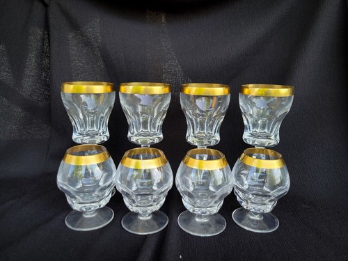 Vintage kristallgläser set - kristallgläser,