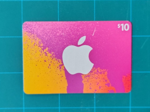 Itunes apple gift - $10,