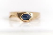 14kt 585 gelbgold saphir - 14kt,