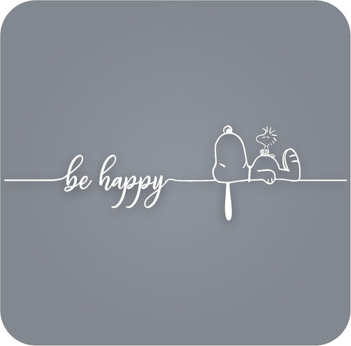 Snoopy happy auto aufkleber - auto,