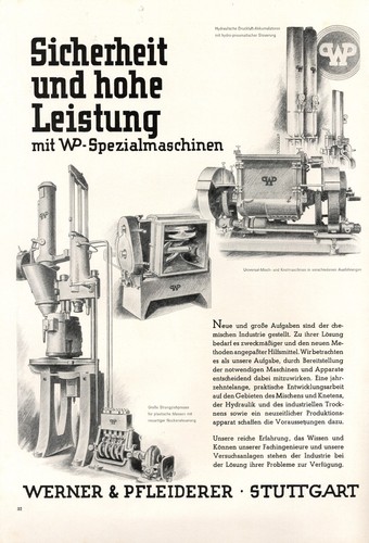 Maschinenfabrik werner - maschinenfabrik, &