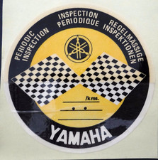 Oldtimer-Aufkleber Yamaha