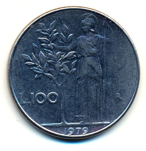 100 italienische lire 1979 - italienische,