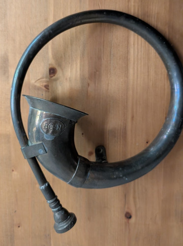 Antike autohupe aus - antike,