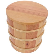  Holz Sushi Reisschale Hangiri