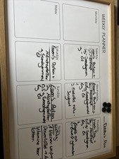 Wand-Merk - Tafel mit Stift