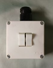 DDR Aufputz Lichtschalter Serienschalter unbenutzt mit PG 16 Einführung 