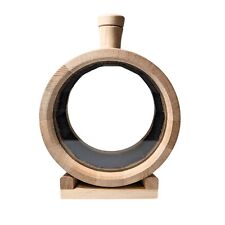 Holzfass 1 Liter mit Glaswand