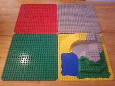 (D) Lego Duplo Bauplatte Bauplatten  Platte  Platten ROT GRÜN 3D Zoo