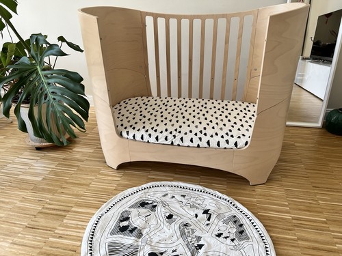 Leander babybett mit juniorkit - leander,