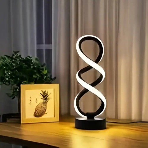 Led spiral tischlampe - spiral,