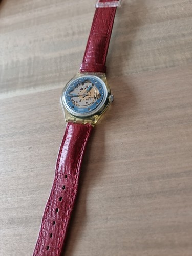 Swatch armbanduhr red ahead - swatch, armbanduhr,