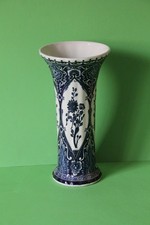 beachtliche Vase Blumenvase Tischvase Delfts Boch VDB2