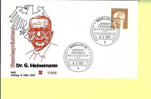 Berlin 1972 ersttagsbriefe - 1972,