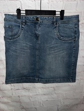 Blue Motion Jeansrock blau mit