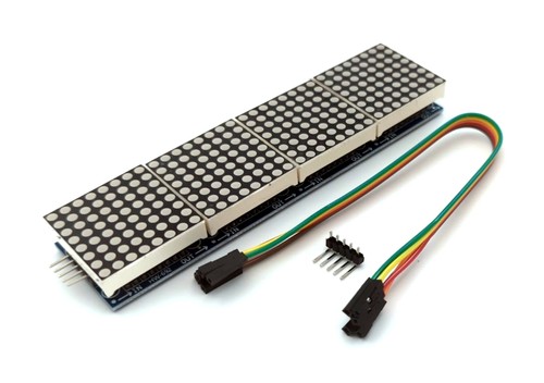 Berrybase max7219 1 led - 4-in-1,