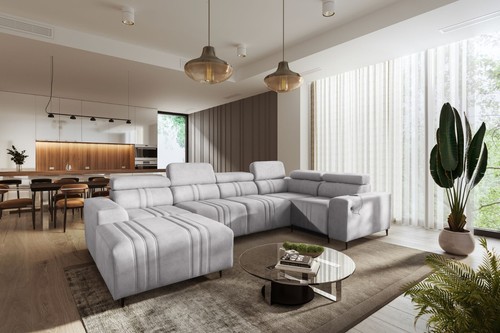 Große wohnlandschaft mit - große,