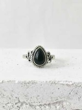 925 Silber Ring mit Onyx